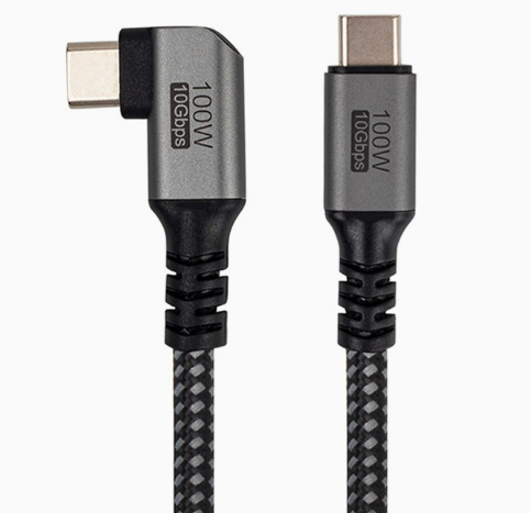 Type-C 90&deg; 10Gbps+4K60Hz+PD100W