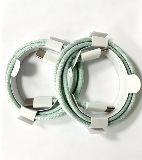 USB C to USB C Cable Green（Type C to Type C Cable）